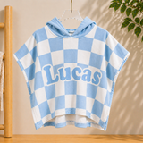 Personalized Hooded Towel – Weich & Einzigartig – Personalisiertes Kinder-Bademantel