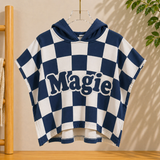 Personalized Hooded Towel – Weich & Einzigartig – Personalisiertes Kinder-Bademantel