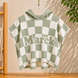Personalized Hooded Towel – Weich & Einzigartig – Personalisiertes Kinder-Bademantel