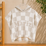 Personalized Hooded Towel – Weich & Einzigartig – Personalisiertes Kinder-Bademantel