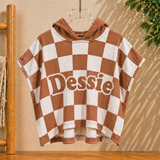 Personalized Hooded Towel – Weich & Einzigartig – Personalisiertes Kinder-Bademantel
