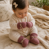 Booties & Mittens – Weich & warm – Handschuhe und Schuhe im Set