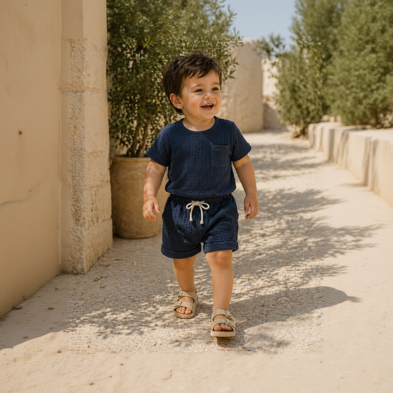 Baby Summer Outfit – Luftigt & behageligt – Tøjssæt