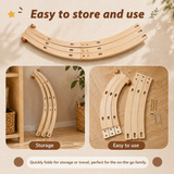 Wooden Baby Rattle Toy – Sinneserfahrung & Sicherheit – Baby-Gymnastik