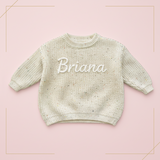 Personalized Baby Sweater – Einzigartig & liebevoll – Bestickter, personalisierter Baby-Pullover