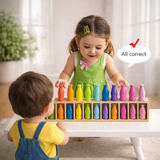ColorCup – Farverigt & sjovt – Farvesortering Trækoner