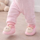 CuddleSteps – Warm und rutschfest – Tier-Babyschuhe