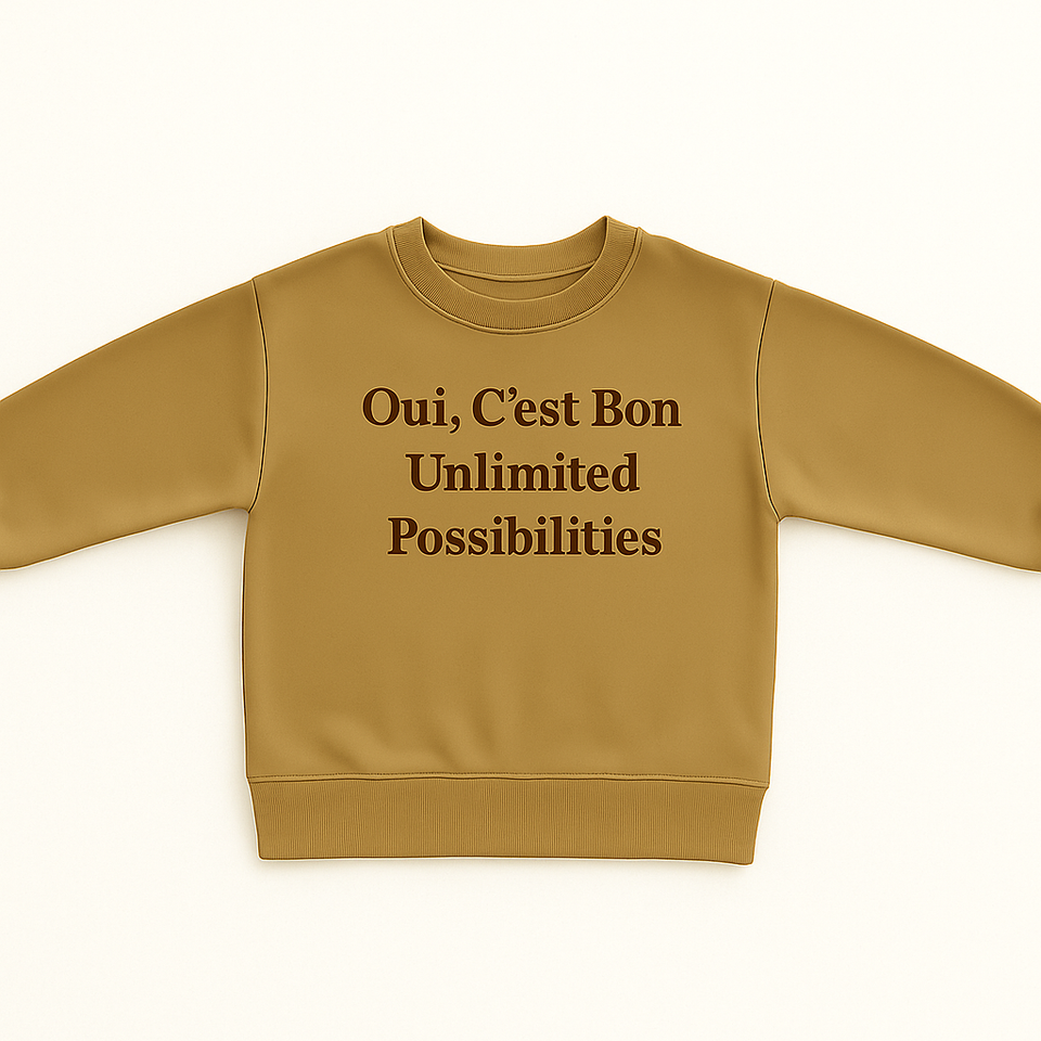 Mini Fashion™ - "Ja, det er fint." - Sweater