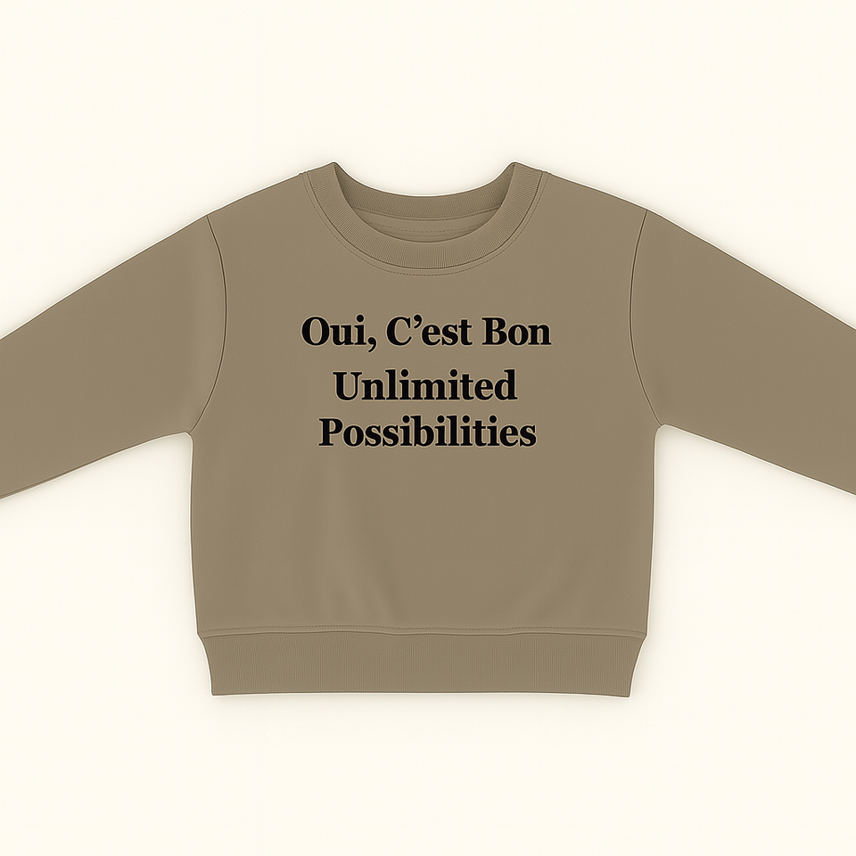 Mini Fashion™ - "Ja, det er fint." - Sweater