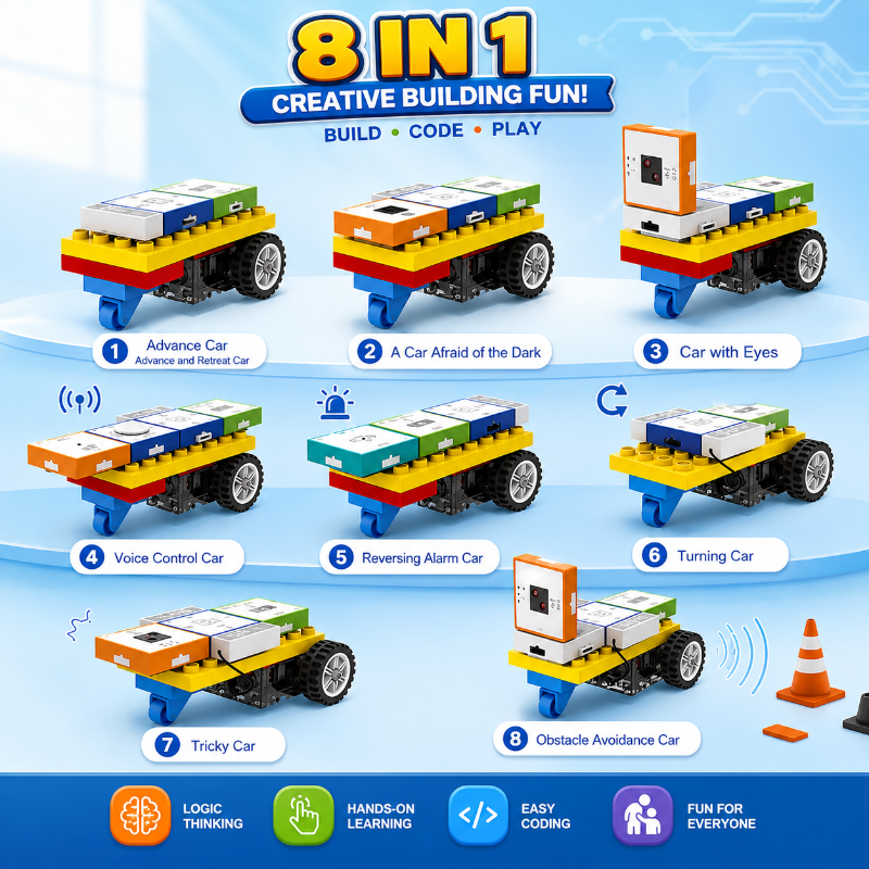 STEM Programming Blocks – Programmieren lernen – Baustein-Set