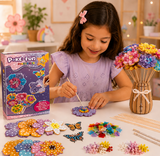 DIY Flower Poke Art – Kreativt & lærerigt – Blomsterhåndværkssæt