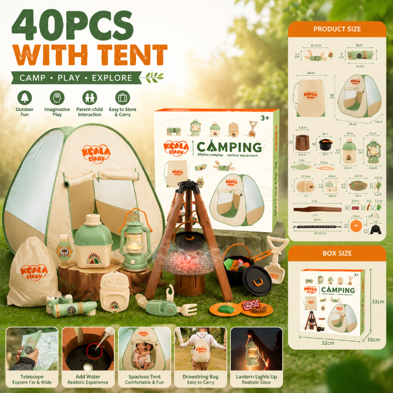 Kids Camping Adventure – Abenteuerlich & interaktiv – Camping-Set