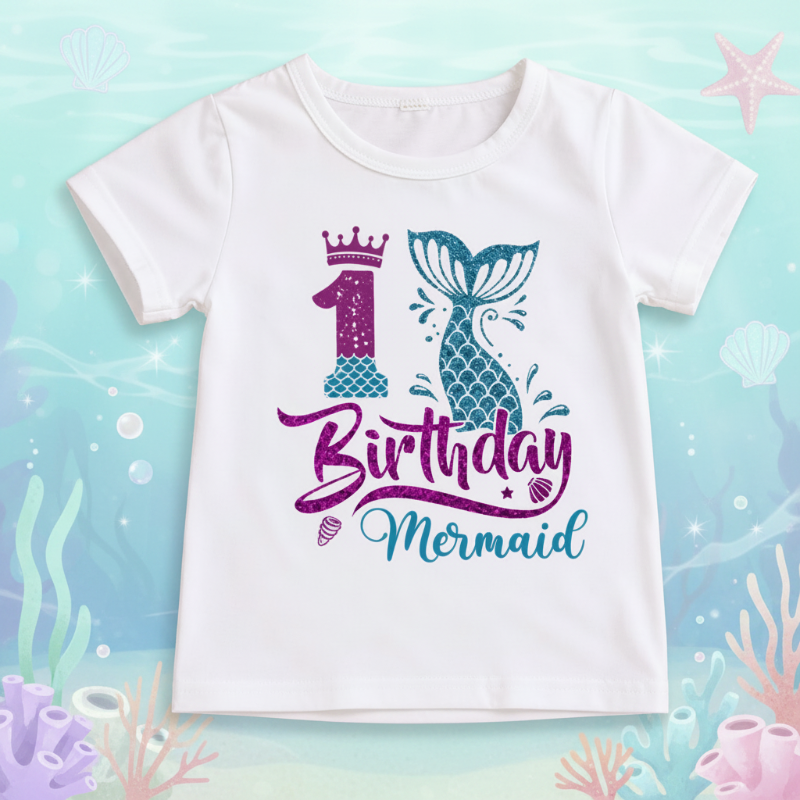 Birthday Graphic Tee – Niedlich & Luftig – Kinder-T-Shirt zum Geburtstag