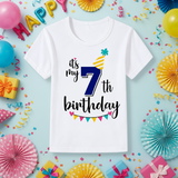 Birthday Graphic Tee – Sødt & let – Børnet-shirt til fødselsdag