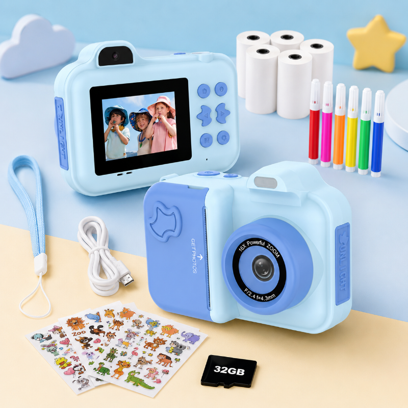 Instant Print Camera – Kreativ & interaktiv – Sofortbildkamera für Kinder