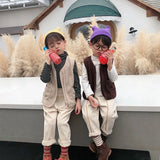 Mini Fashion™ - Vest i lammeuldslook
