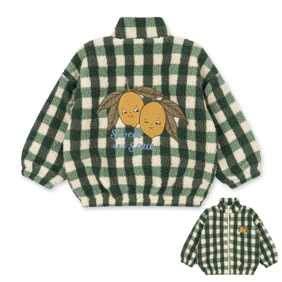 WarmHug – Bequem & trendy – Kinder-Fleecejacke mit verspielten Motiven