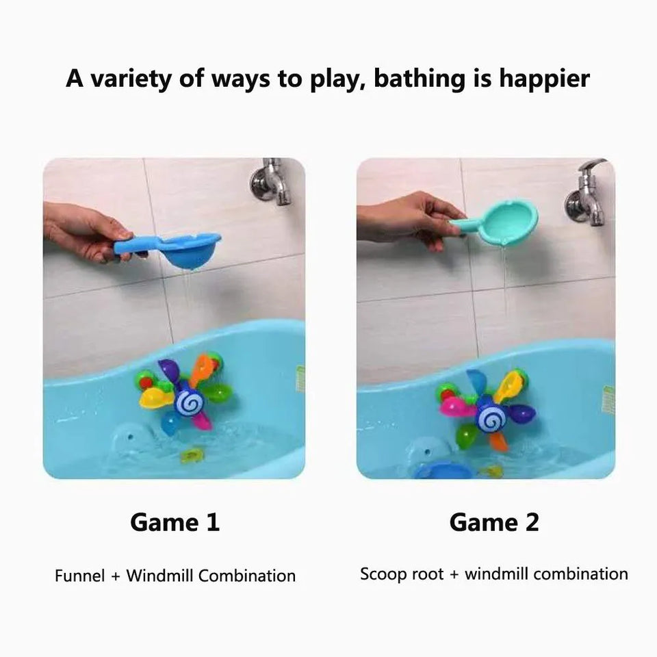 Bath Wheel™ - Planschparty in der Badewanne - Badespielzeug