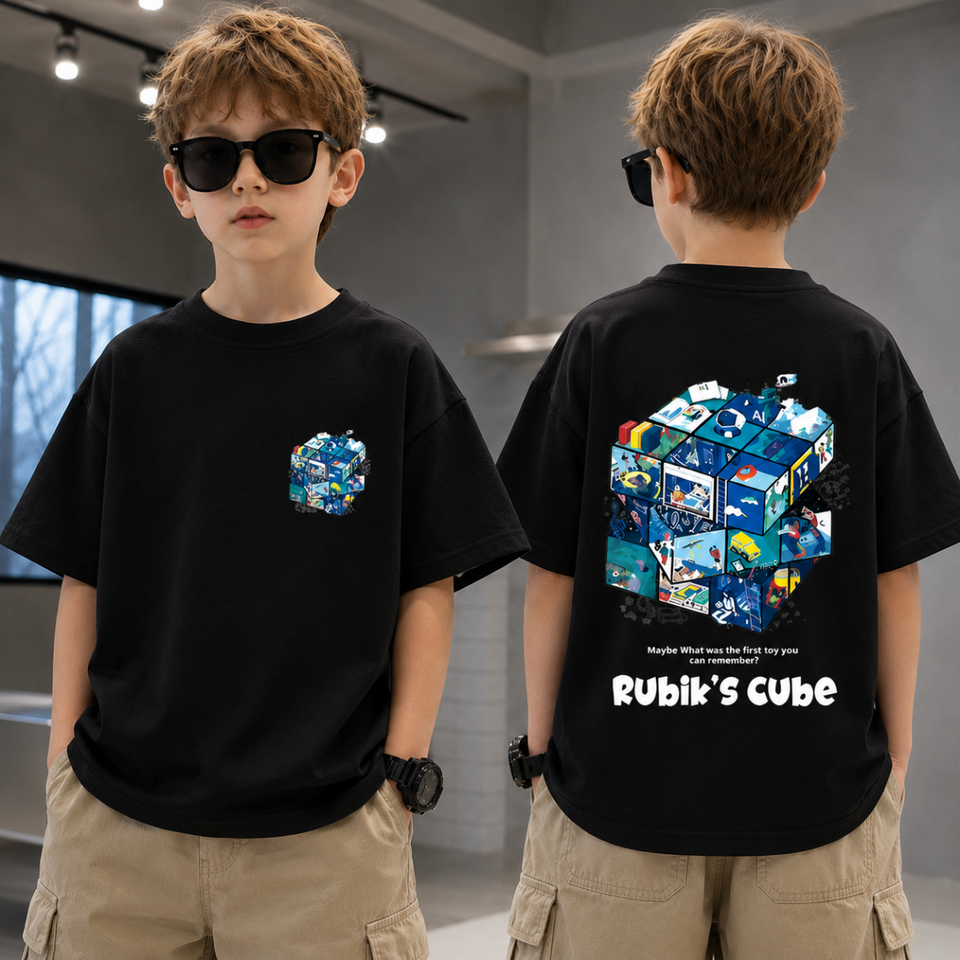 CubePlay – Weich & Modisch – Rubik’s Cube T-Shirt
