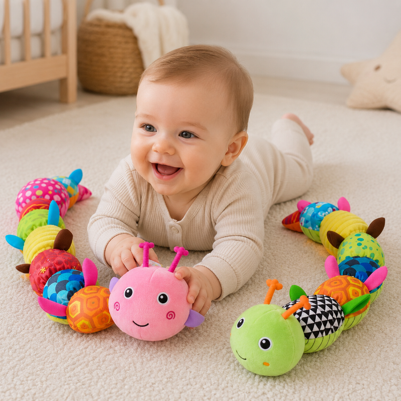 CuddleCater – Sansestimulerende & udviklingsfremmende – Babyrangler