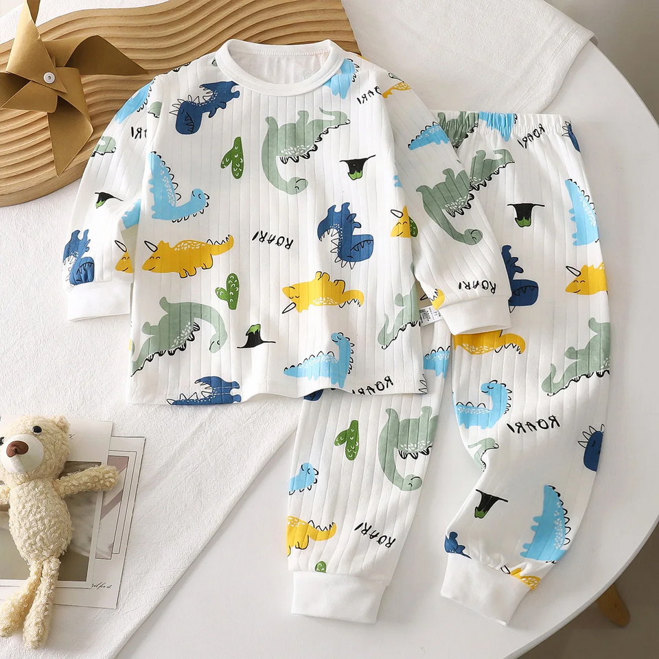 LittleDreamer – Weich & warm – Nachtwäsche-Set aus Baumwolle für Kinder