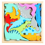 Woods™ - Hvem passer i rammen? - Figur-puslespil (2+1 GRATIS)