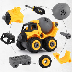 Construction Trucks™ - Technik und Fantasie mit Baufahrzeugen - DIY Baustellen-Fahrzeug