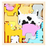 Woods™ - Hvem passer i rammen? - Figur-puslespil (2+1 GRATIS)