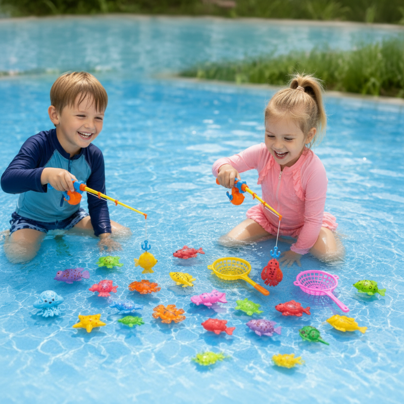 Fishing Game – Lernen & Entdecken - Magnetisches Fischspiel