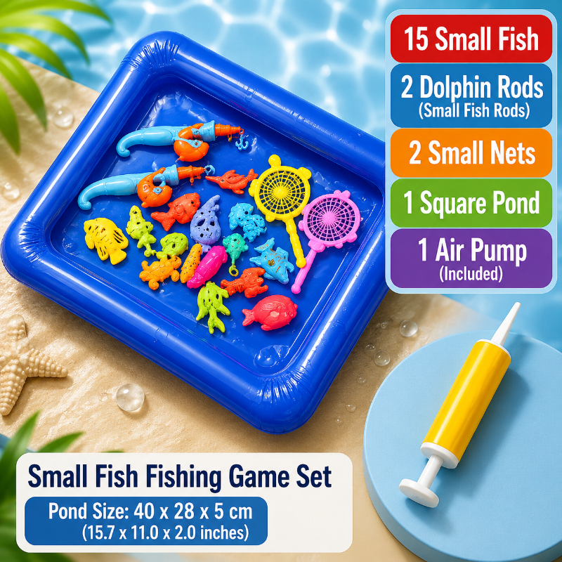 Fishing Game – Lernen & Entdecken - Magnetisches Fischspiel