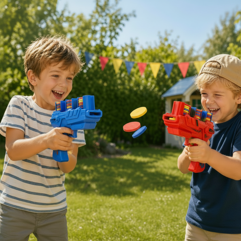 FunGun – Sicher & lehrreich – Schaumstoff-Schießspiel-Set