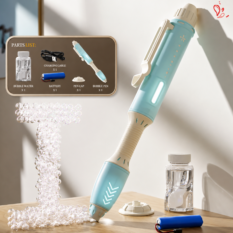 Fun Bubble Maker Pen – Spielerisch & lehrreich – Seifenblasenstift