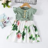 Garden Dress – Sommer & Frische – Blumenkleid für Mädchen