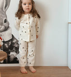 Mini Fashion™ - Luftig bomuld - Pyjamas til børn