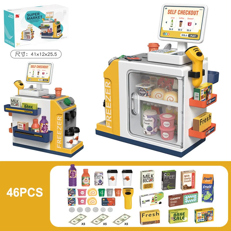 PlaySmart – Kreativ & Lernreich – Supermarkt-Spielset