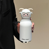 AnimalSip – Niedlich & praktisch – Kinder-Thermosflasche aus Edelstahl mit Tiermotiv