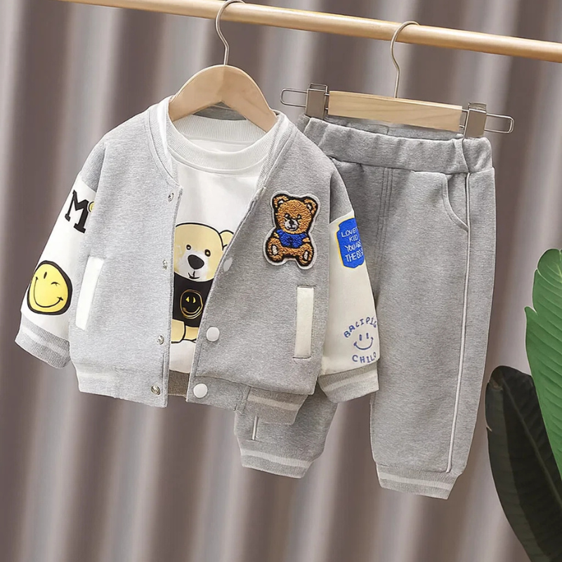 Mini Fashion™ - Kleinkind & Abenteuer - 3-teiliges Bekleidungsset