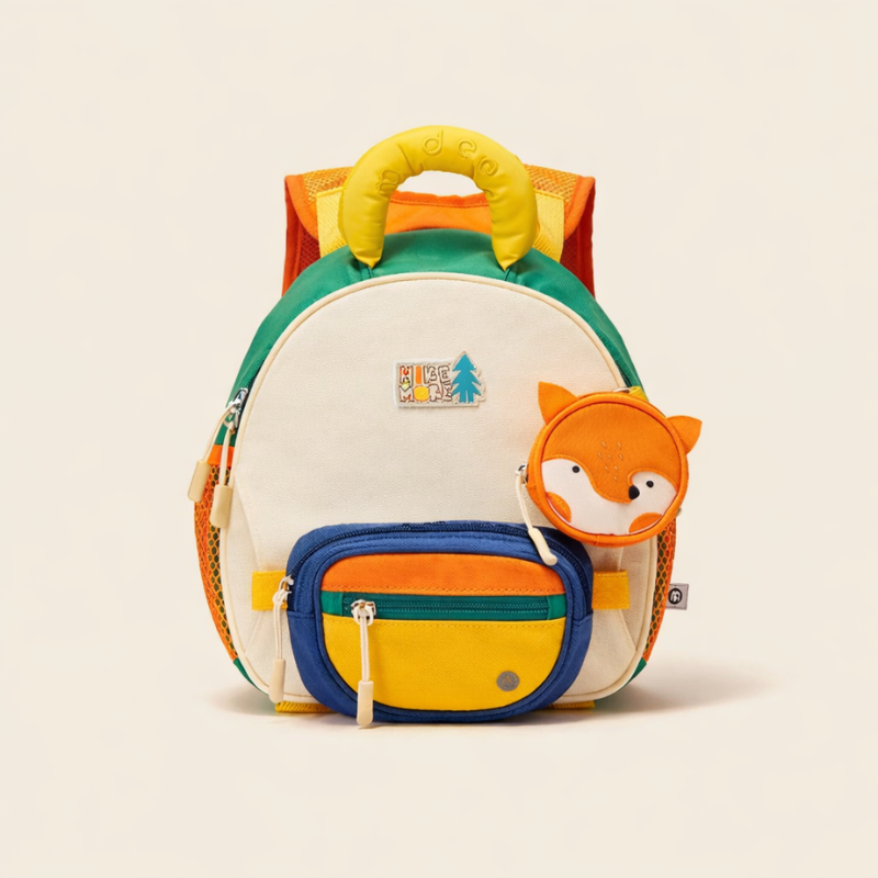 KidPack – Let og behagelig – Letvægts skoletaske med vandflaskeholder