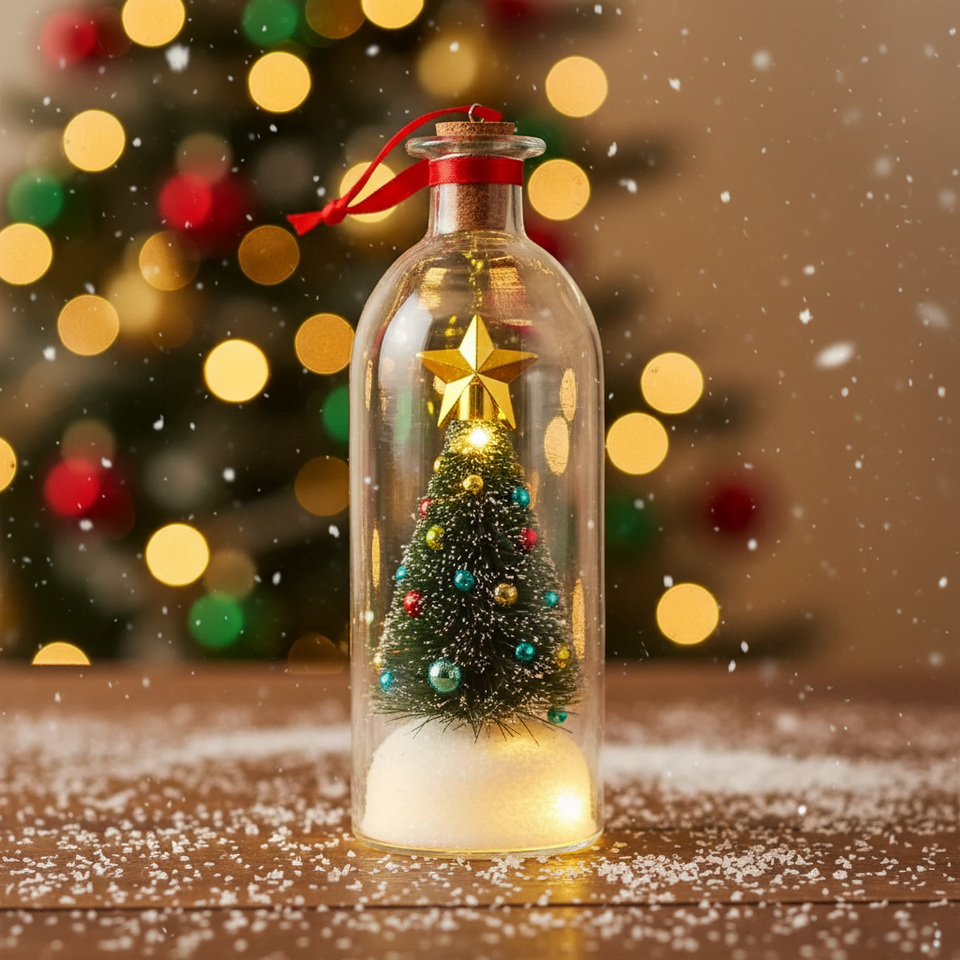 MagicBottle – Christmas & Keepsake – Weihnachtsbotschaft-Flasche