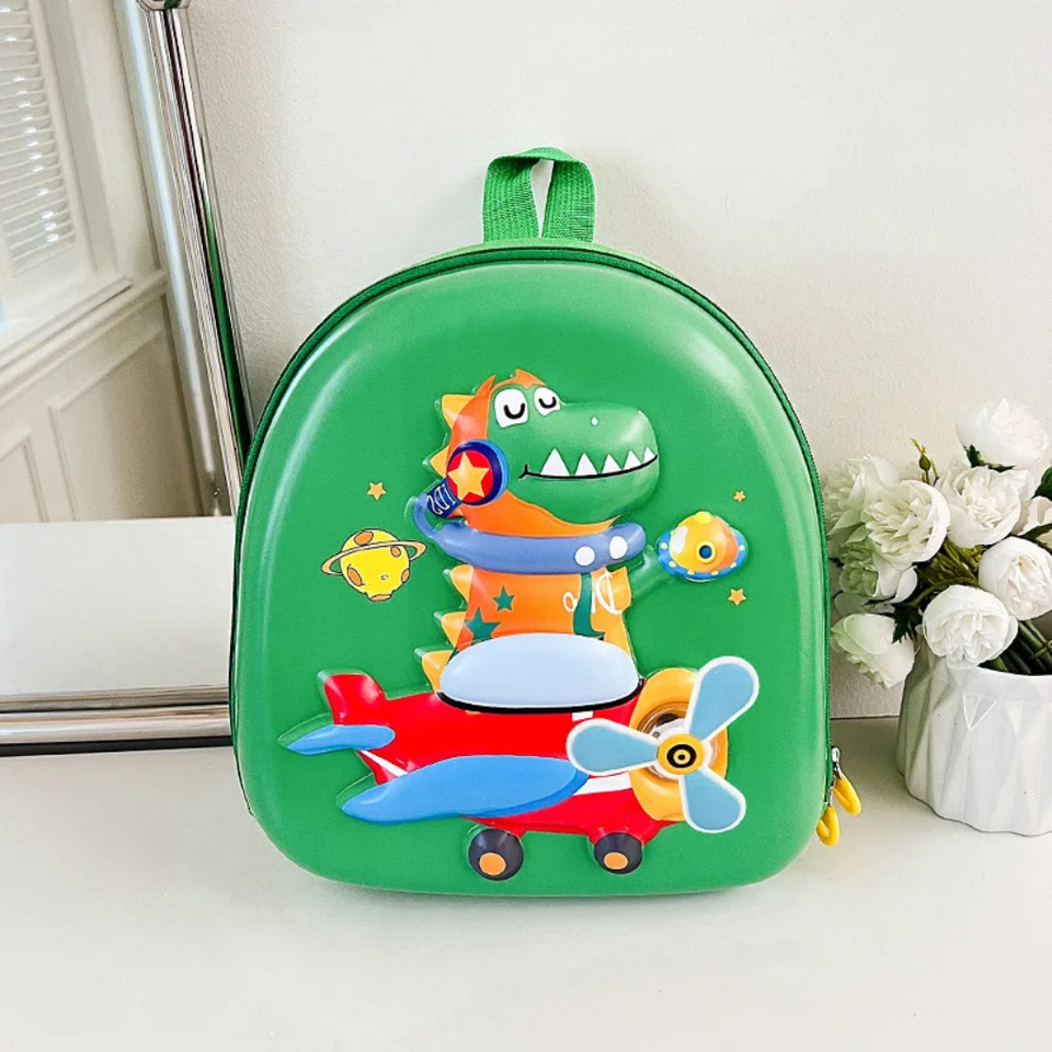 SchoolMate – Leicht & Geräumig – Cartoon-Rucksack mit Licht und Musik