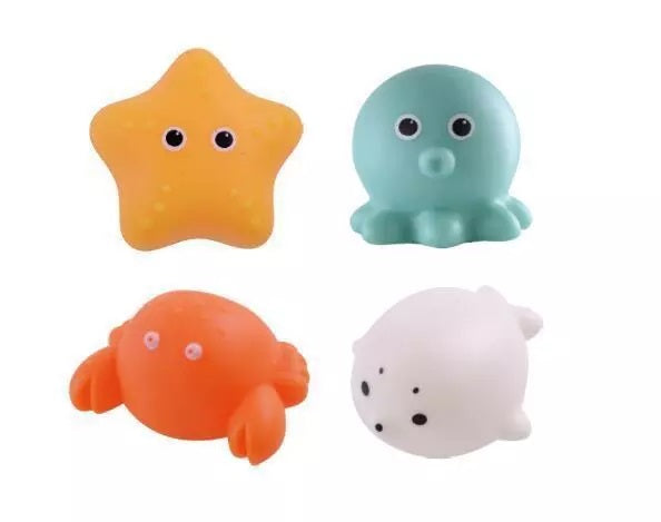 Bath Buddies™ - Gør badetiden til en fest - Lysende dyr