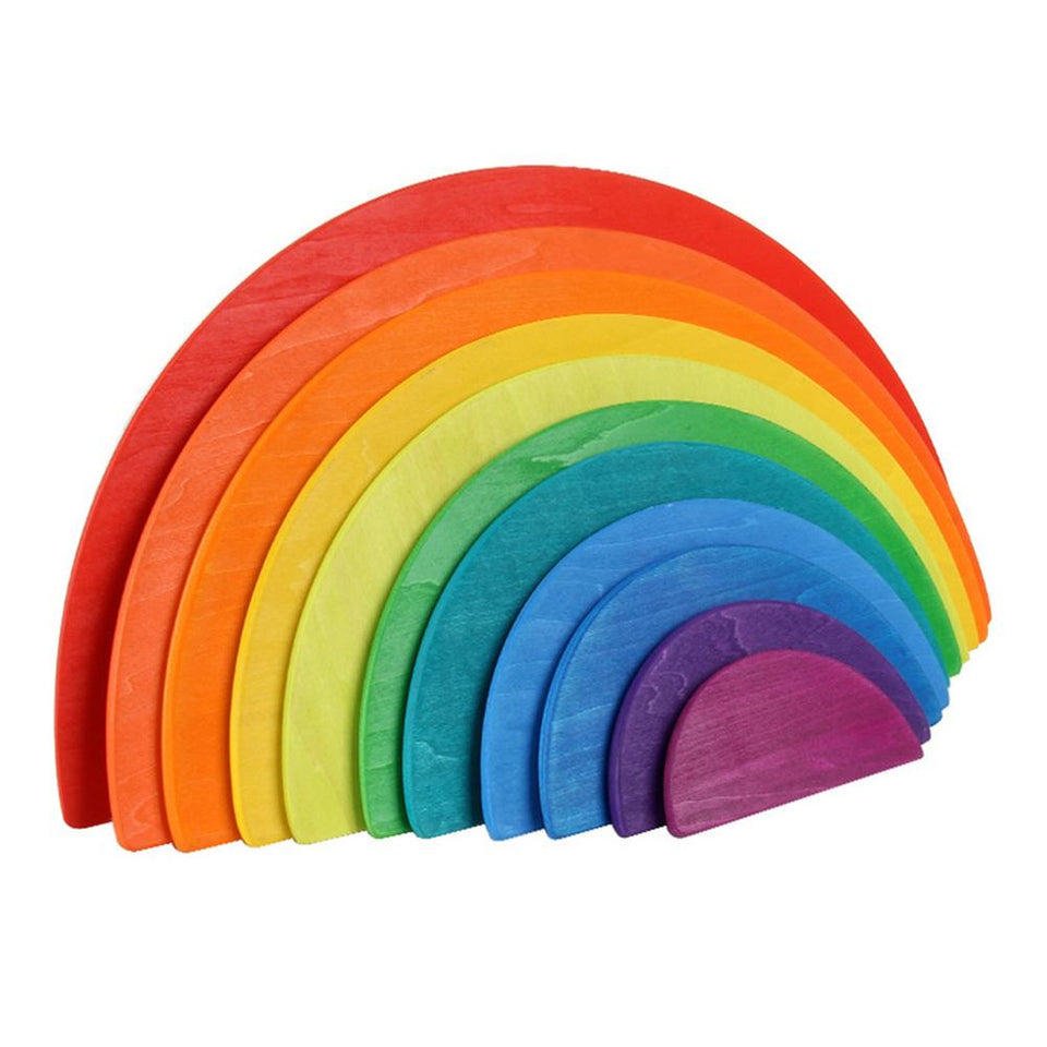 Woods™ - Uendelige byggemuligheder - Rainbow Building Blocks