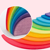 Woods™ - Uendelige byggemuligheder - Rainbow Building Blocks