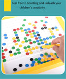 DrawBoard™ - timevis af tegnesjov! - Magnetisk tegnebræt