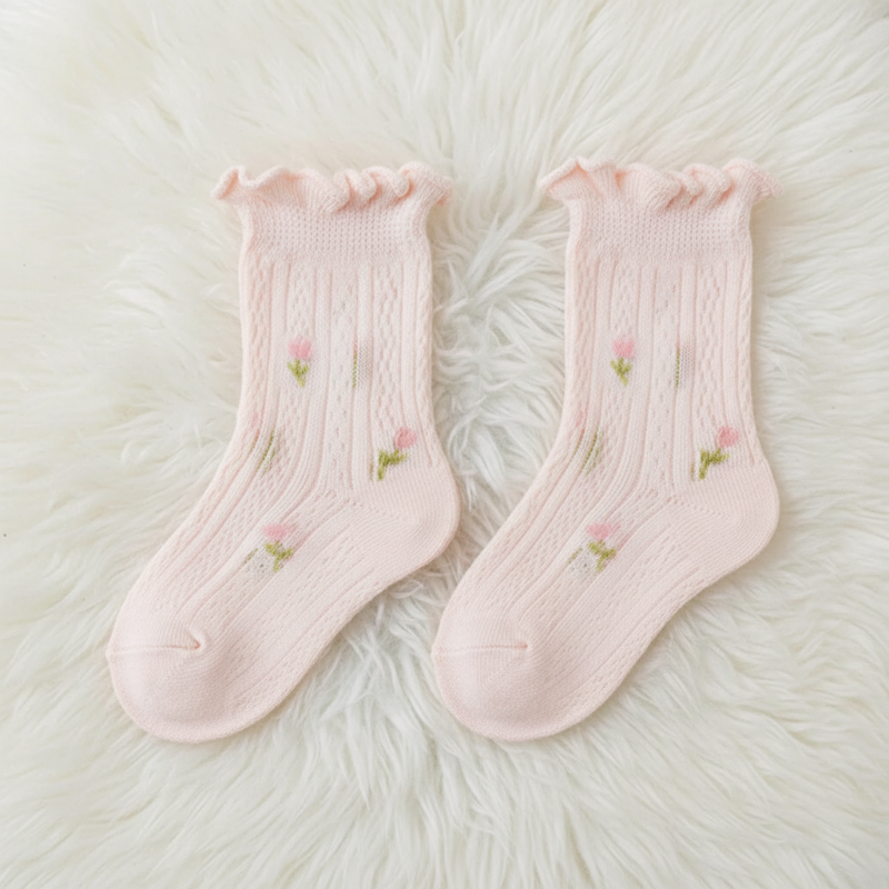 HappyToes – Farbenfroh & niedlich – Babysocken (5er-Set)