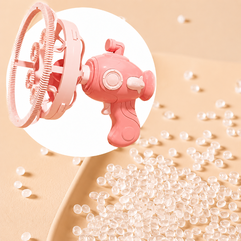 HappyBubbles – Spielerisch & sicher – Seifenblasenpistole für Kinder