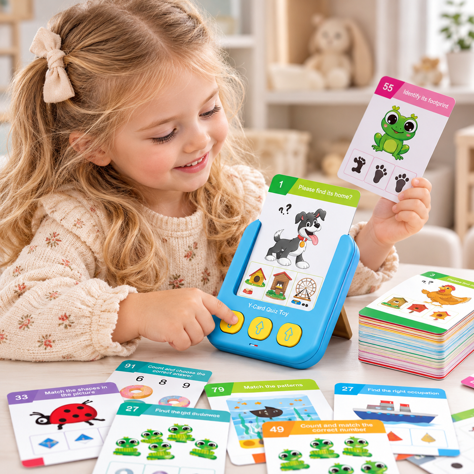 TalkyCards – Interaktiv & Lernfördernd – Sprechende Lernkarten für Kinder