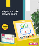 DrawBoard™ - timevis af tegnesjov! - Magnetisk tegnebræt