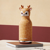 AnimalSip – Niedlich & praktisch – Kinder-Thermosflasche aus Edelstahl mit Tiermotiv