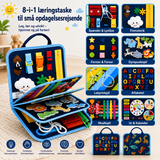 7-in-1 Busy Board – Motorik & læring – Aktivitetstavle